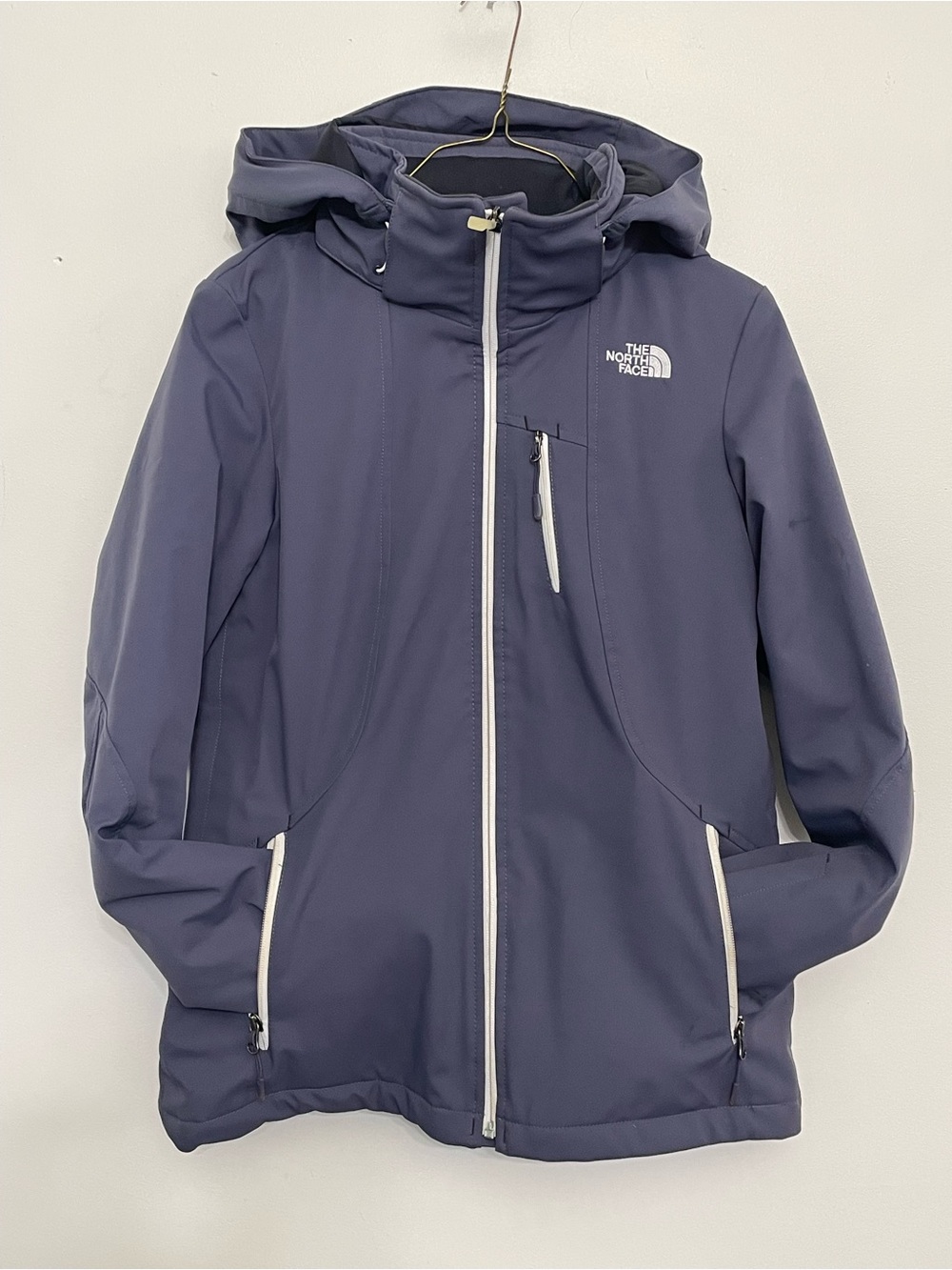 The North Face Women's Hooded Ski Jacket - Slate Navy